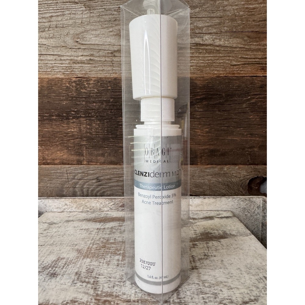 Obagi CLENZIderm MD BPO 5% Therapeutic Lotion 1.6 oz – New | MSRP = $95